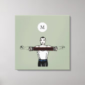  illustratie van het gebouw Monogram Canvas (Voorkant)