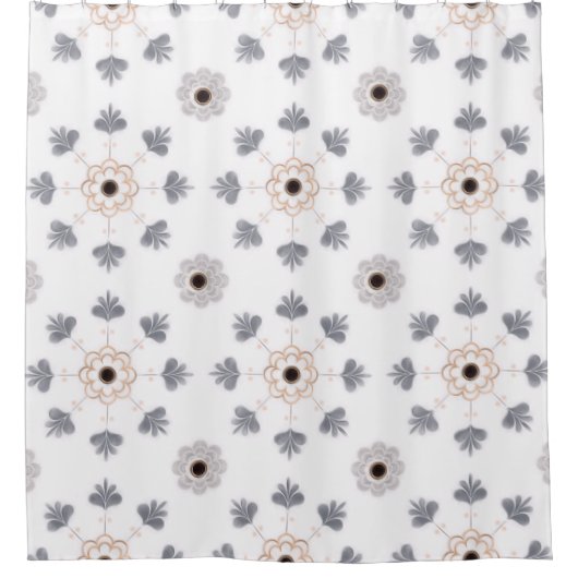 Illustratie van het getextureerde patroon A van de Douchegordijn (Voorkant)