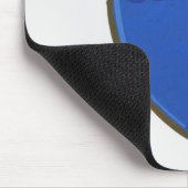 Illustratie van het heraldische vissymbool op het  muismat (Hoek)