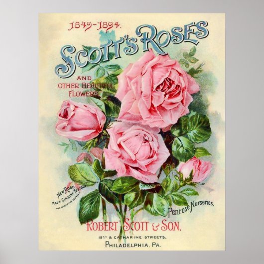 Illustratie van het Hoesje van de Catalogus van de Poster (Voorkant)