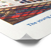  illustratie van het interieur ontwerp poster (Hoek)