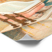  illustratie van het interieur ontwerp poster (Hoek)