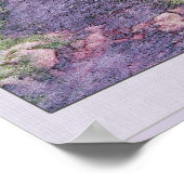 Illustratie van het kasteel van Faery Glen met tek Poster (Hoek)