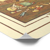 illustratie van het kinderboek Bunny Poster (Hoek)