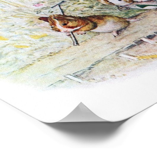 Illustratie van het kinderboek poster (Hoek)