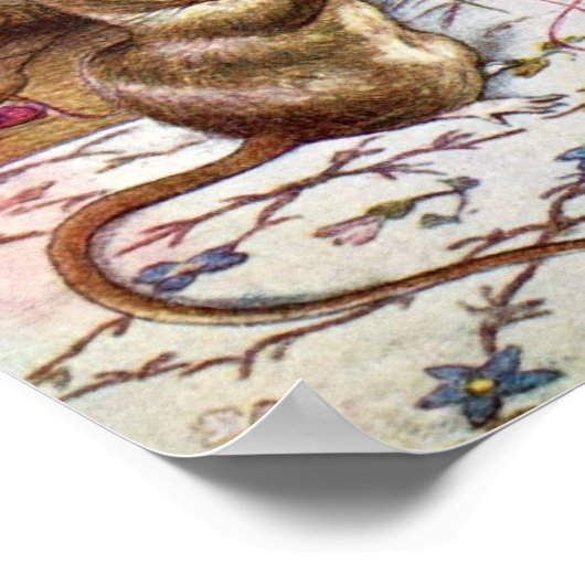 Illustratie van het kinderboek poster (Hoek)