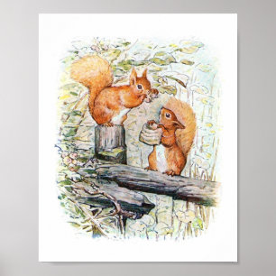 Illustratie van het kinderboek poster