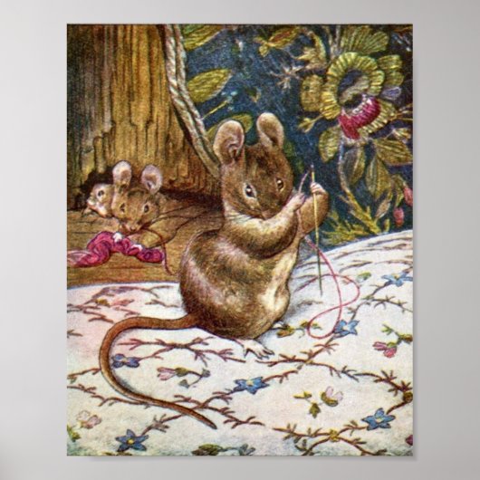 Illustratie van het kinderboek poster (Voorkant)