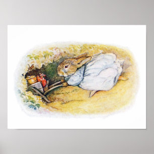 Illustratie van het kinderboek poster