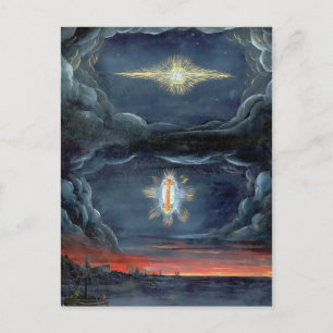 illustratie van het komboek Pertica Briefkaart