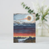  illustratie van het komboek Rosa Briefkaart (Staand voorkant)