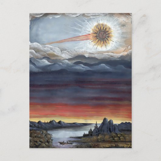  illustratie van het komboek Rosa Briefkaart (Voorkant)