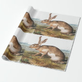Illustratie van het konijn van textielhaas (Lepus  Cadeaupapier (Uitgerold)