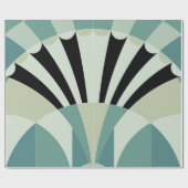 illustratie van het kunstdecorpatroon cadeaupapier (Vlak)