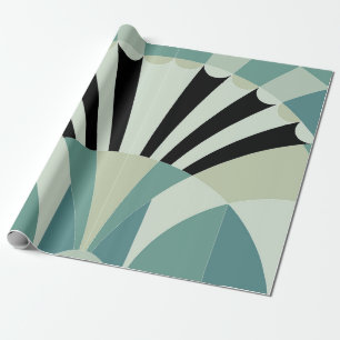  illustratie van het kunstdecorpatroon cadeaupapier