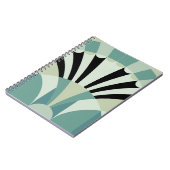 illustratie van het kunstdecorpatroon notitieboek (Linkerzijde)