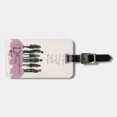 Illustratie van het leger van Dumbledore Bagagelabel (Voorkant horizontaal)