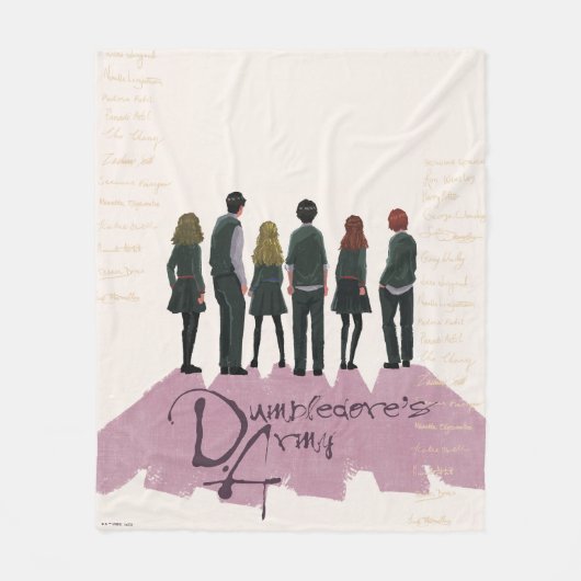 Illustratie van het leger van Dumbledore Fleece Deken (Voorkant)
