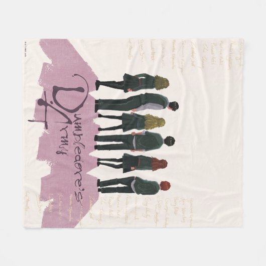 Illustratie van het leger van Dumbledore Fleece Deken (Voorkant (Horizontaal))