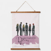 Illustratie van het leger van Dumbledore Hangend Wandkleed (Voorkant)