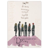 Illustratie van het leger van Dumbledore Klembord (Achterkant)