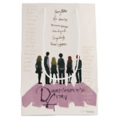 Illustratie van het leger van Dumbledore Medium Cadeauzakje (Achterkant)