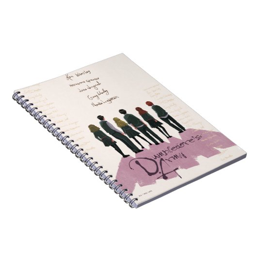 Illustratie van het leger van Dumbledore Notitieboek (Rechterzijde)