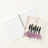 Illustratie van het leger van Dumbledore Notitieboek (Binnen)