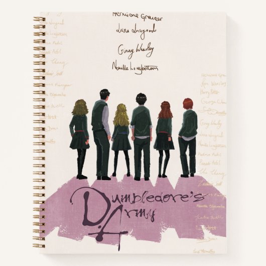 Illustratie van het leger van Dumbledore Notitieboek (Voorkant)
