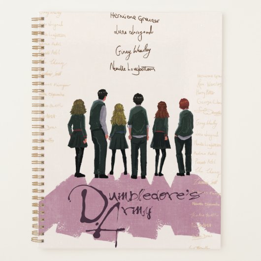 Illustratie van het leger van Dumbledore Planner (Voorkant)