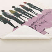 Illustratie van het leger van Dumbledore Sherpa Deken (3/4)