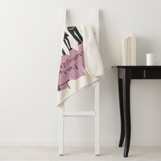 Illustratie van het leger van Dumbledore Sherpa Deken (In situ)