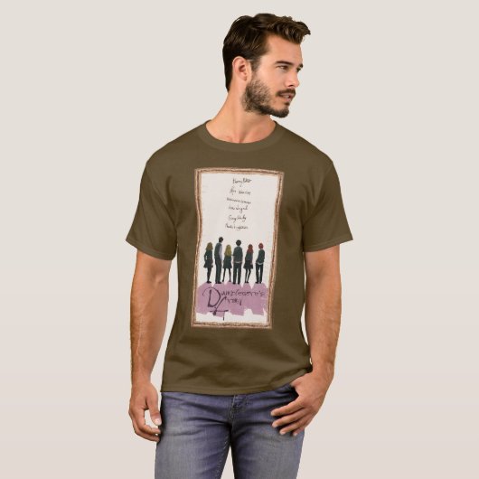 Illustratie van het leger van Dumbledore T-shirt (Voorkant volledig)