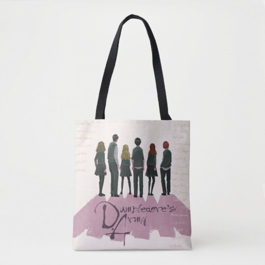 Illustratie van het leger van Dumbledore Tote Bag (Voorkant)