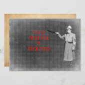 Illustratie van het  Man van de politie Kaart (Voorkant / Achterkant)