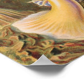  illustratie van het mariene leven poster (Hoek)