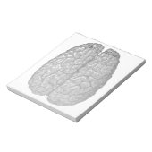  illustratie van het menselijk brein notitieblok (Linkerzijde)