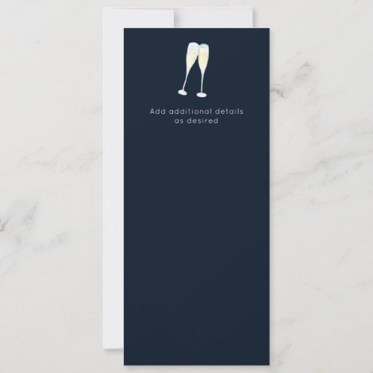 Illustratie van het MENU van de Draagtas van het h Kaart (Achterkant)