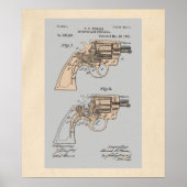  illustratie van het octrooi van de Resolver Tinte Poster (Voorkant)