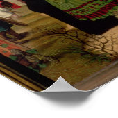 Illustratie van het onderricht van Christus Poster (Hoek)