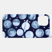 illustratie van het patroon van de waterverf van h Case-Mate iPhone case (Achterkant (horizontaal))
