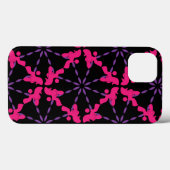 Illustratie van het Poodle-patroon aanpasbaar  Case-Mate iPhone Case (Achterkant (horizontaal))
