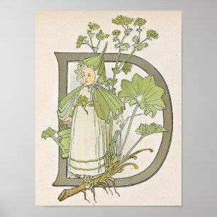 illustratie van het Poster Ottilia Adelborg