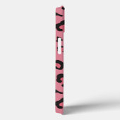 Illustratie van het roze leopard-dier Case-Mate iPhone case (Achterkant / Rechts)
