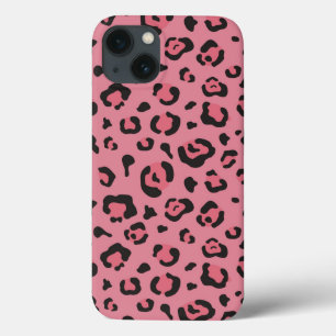 Illustratie van het roze leopard-dier Case-Mate iPhone case