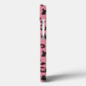 Illustratie van het roze leopard-dier Case-Mate iPhone case (Achterkant / Links)
