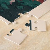 Illustratie van het silhouet van Polen Reis Kunst Legpuzzel (Zijkant)