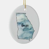 Illustratie van het staatsschilderij van Georgia Keramisch Ornament (Rechts)