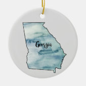 Illustratie van het staatsschilderij van Georgia Keramisch Ornament (Voorkant)