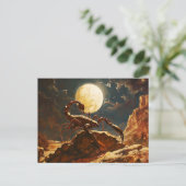 Illustratie van het sterrenbeeld Schorpioen Briefkaart (Staand voorkant)